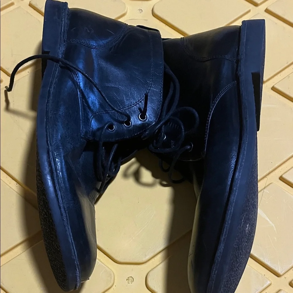 Crown Vintage Men's Black Chukka Boots